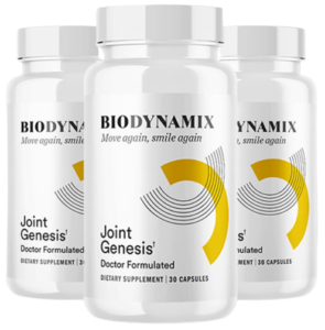 Joint Genesis Biodynamics for improved joint health.