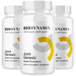 Joint Genesis Biodynamics for improved joint health.
